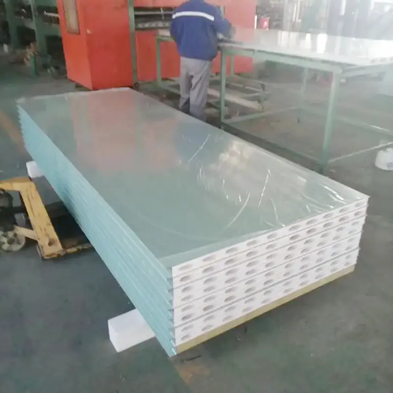 Pannelli per camere bianche in ossisolfato di magnesio